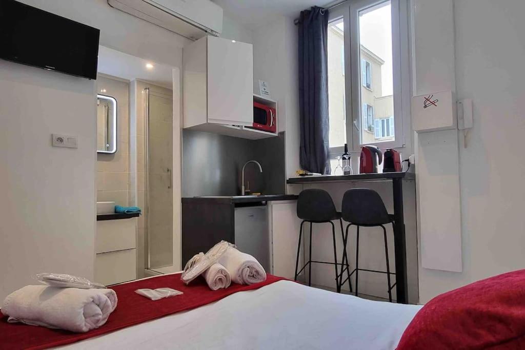Sweet Home Marceau 6 Studios Hyper Centre Proche De La Mer Et Du Palais Cannes Eksteriør bilde